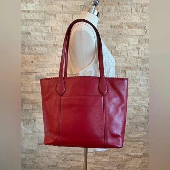 BRIGHTON FERRARA COLLECTION GABRIELLA RED MEDALLION TOTE PURSE - Picture 2 of 14